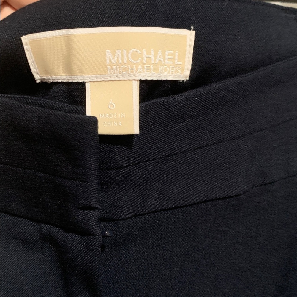 Michael Kors Classic navy Pants - Picture 2 of 3